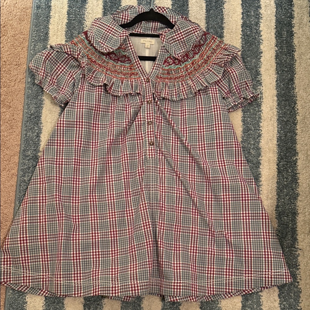 Pilcro Babydoll Mini Dress - Picture 2 of 4